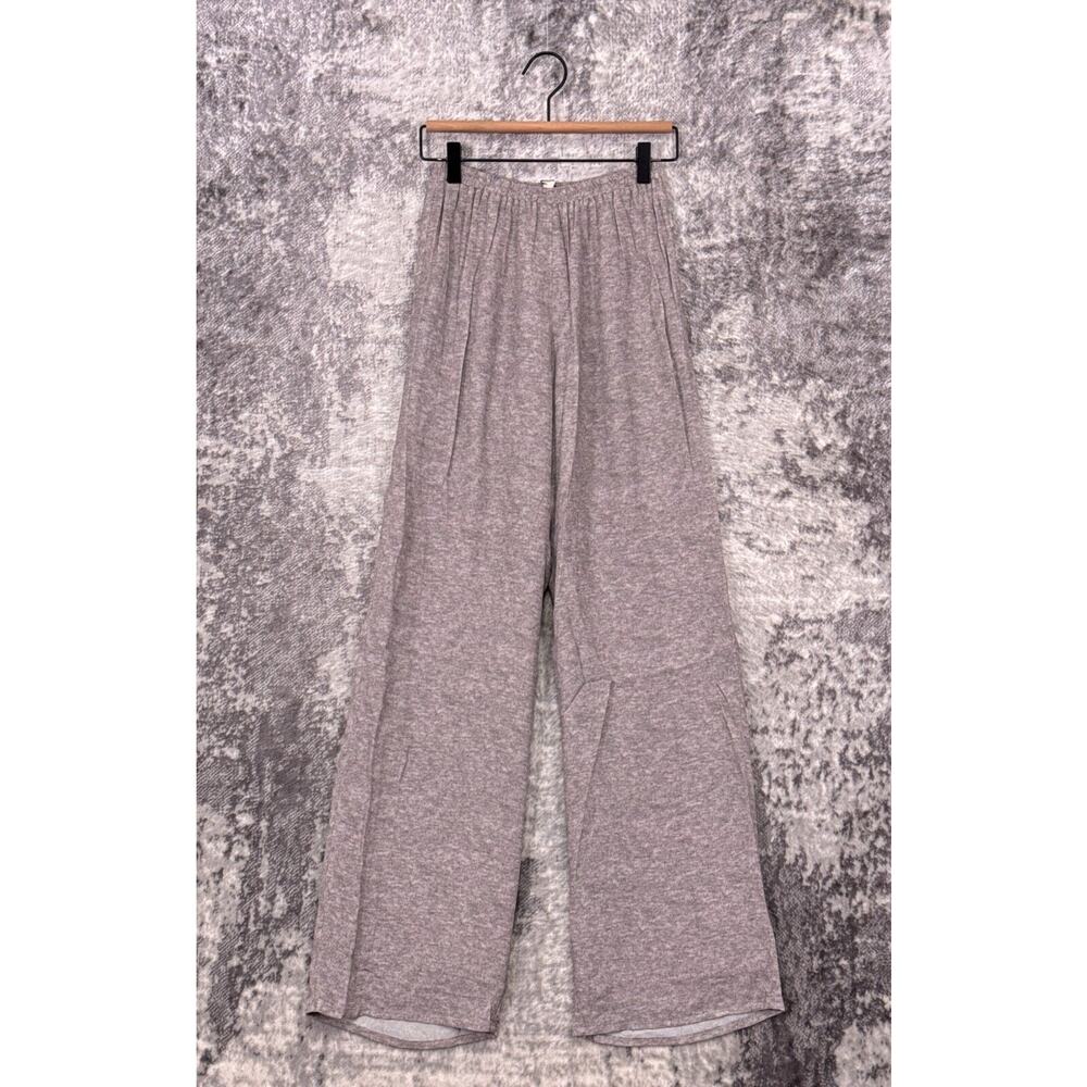 Lapointe Pants XS Womens Gray High Rise Wide Straight Leg Pull On